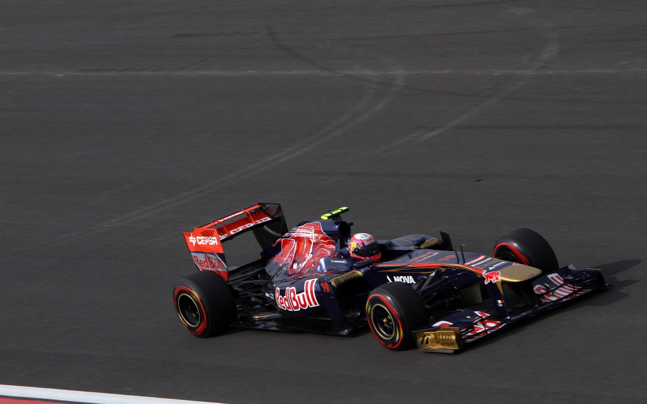 GP KOREA, 15.10.2011- Qualifiche, Jaime Alguersuari (SPA), Scuderia Toro Rosso, STR6 
