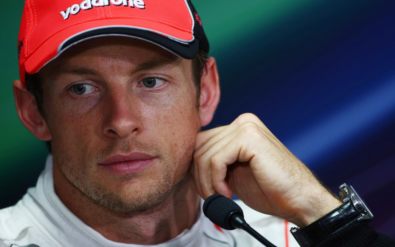 GP KOREA, 15.10.2011- Qualifiche, Conferenza Stampa, Jenson Button (GBR), McLaren  Mercedes, MP4-26 