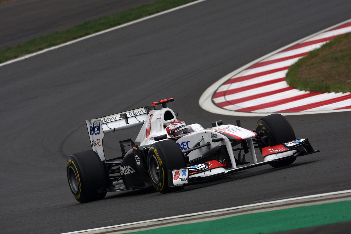 GP KOREA, 15.10.2011- Prove Libere 3, Sabato, Kamui Kobayashi (JAP), Sauber F1 Team C30