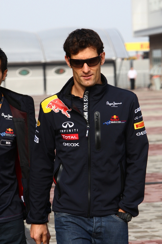 GP KOREA, 15.10.2011- Mark Webber (AUS), Red Bull Racing, RB7