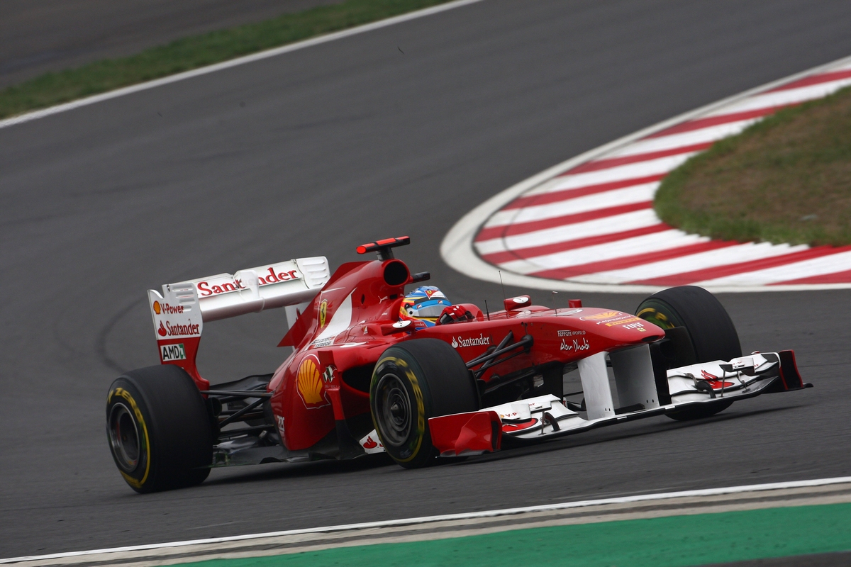 GP KOREA, 15.10.2011- Prove Libere 3, Sabato, Fernando Alonso (ESP), Ferrari, F-150 Italia 