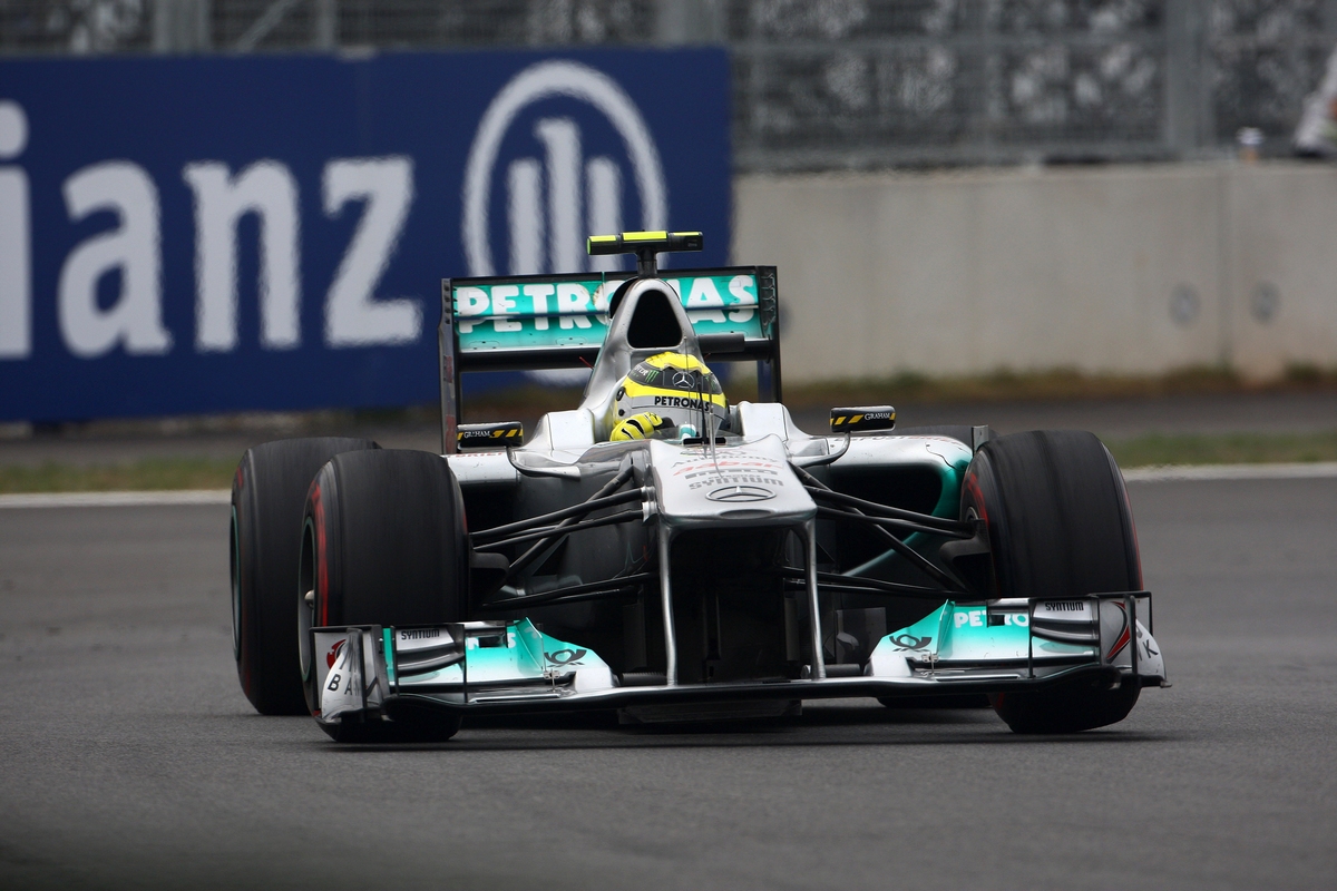 GP KOREA, 15.10.2011- Prove Libere 3, Sabato, Nico Rosberg (GER), Mercedes GP Petronas F1 Team, MGP W02 