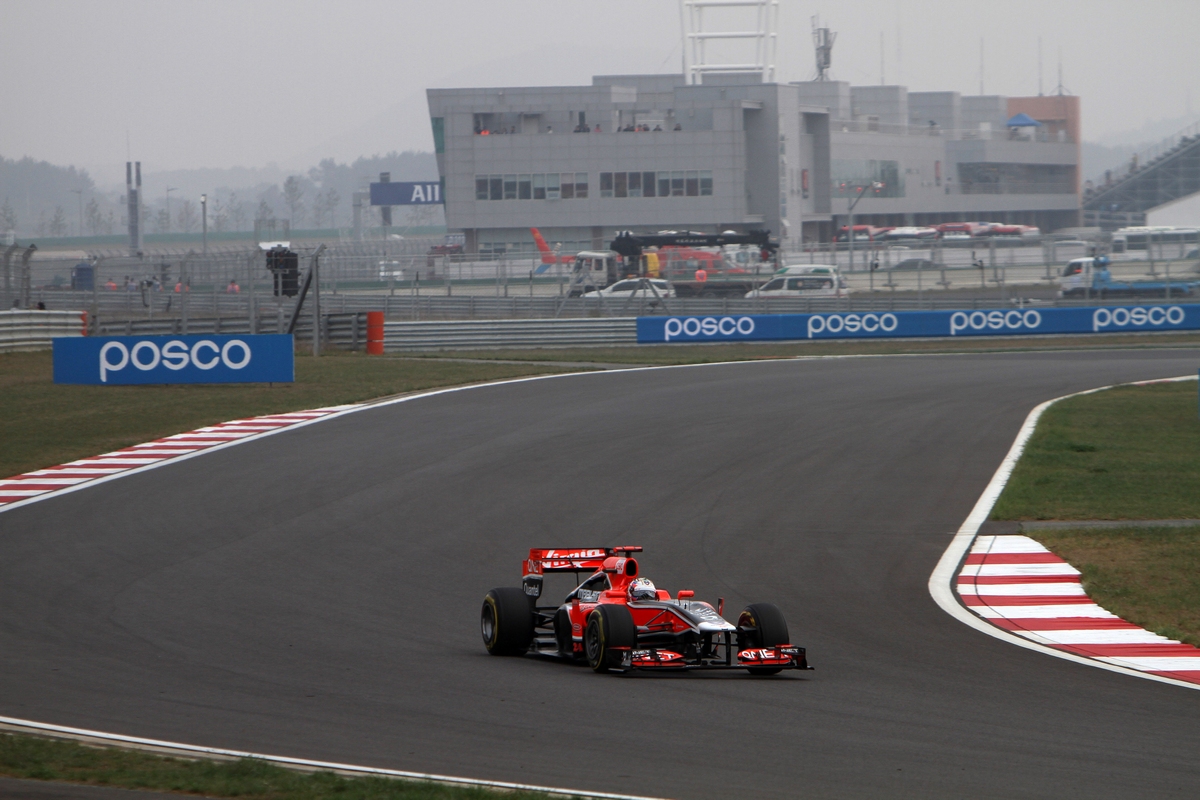 GP KOREA, 15.10.2011- Prove Libere 3, Sabato, Timo Glock (GER), Marussia Virgin Racing VR-02