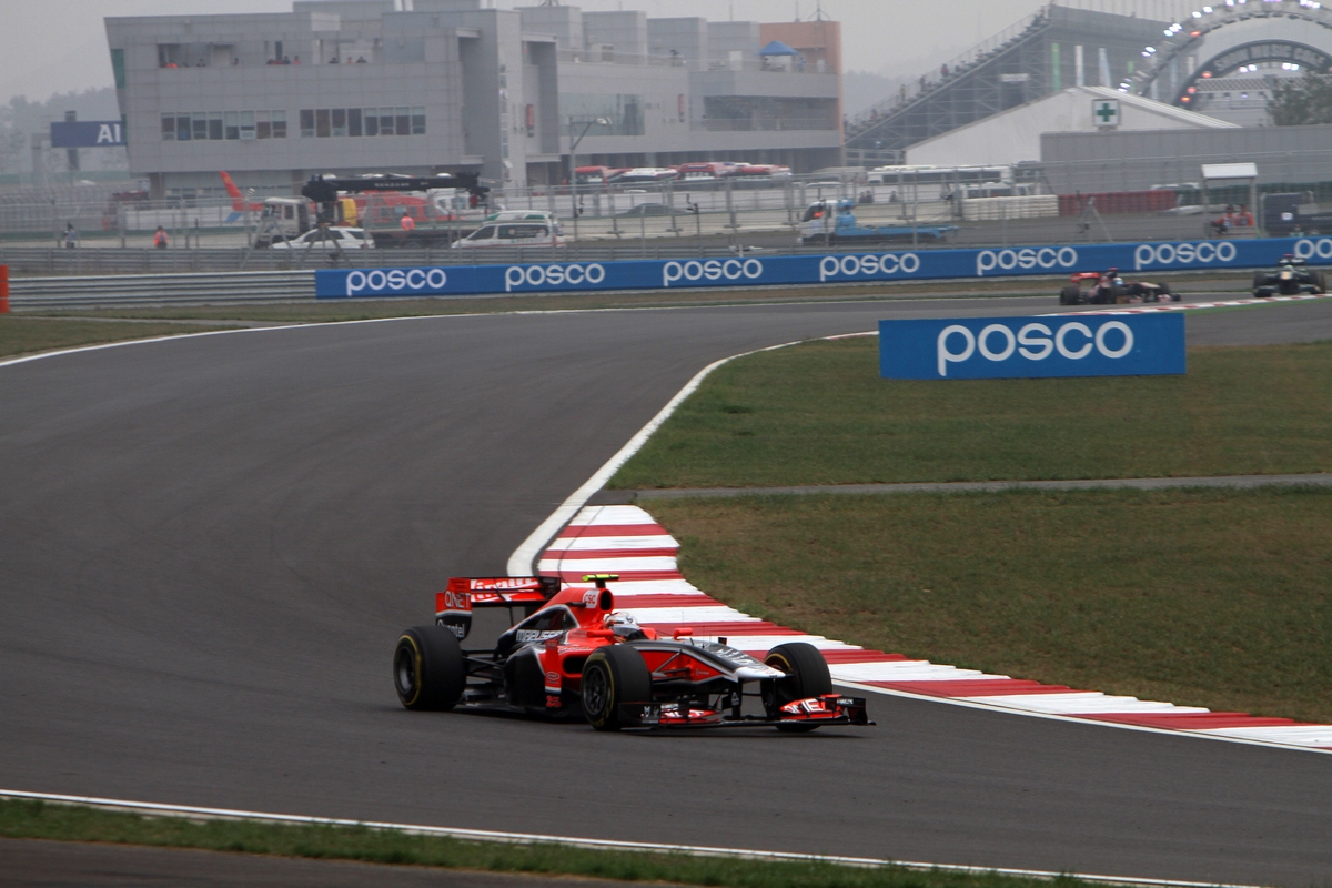 GP KOREA, 15.10.2011- Prove Libere 3, Sabato, Jerome D'Ambrosio (BEL), Marussia Virgin Racing VR-02