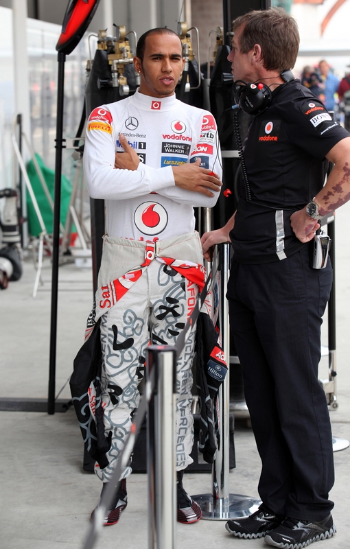 GP KOREA, 15.10.2011- Prove Libere 3, Sabato, Lewis Hamilton (GBR), McLaren Mercedes, MP4-26