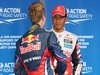 GP KOREA, 15.10.2011- Qualifiche, Lewis Hamilton (GBR), McLaren  Mercedes, MP4-26 pole position e Sebastian Vettel (GER), Red Bull Racing, RB7 secondo 