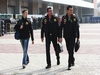 GP KOREA, 15.10.2011- Romain Grosjean (FRA), DAMS e Eric Boullier (FRA), Team Manager, Renault F1 Team 
