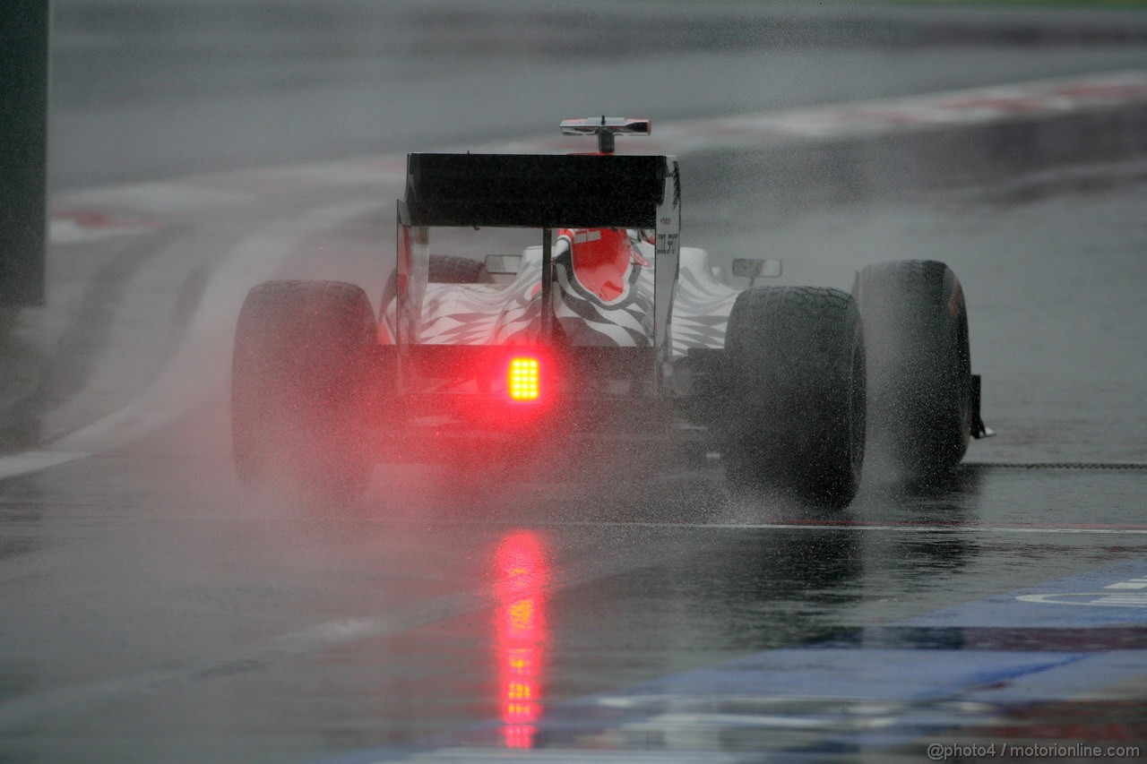 GP KOREA, 14.10.2011- Prove Libere 1, Venerdi', Daniel Ricciardo (AUS), HRT Formula One Team 