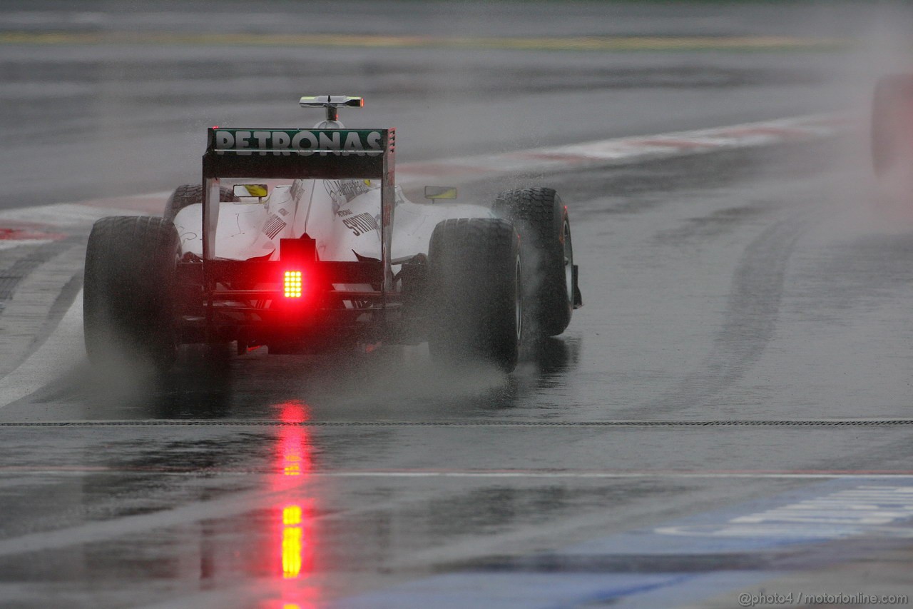 GP KOREA, 14.10.2011- Prove Libere 1, Venerdi', Nico Rosberg (GER), Mercedes GP Petronas F1 Team, MGP W02