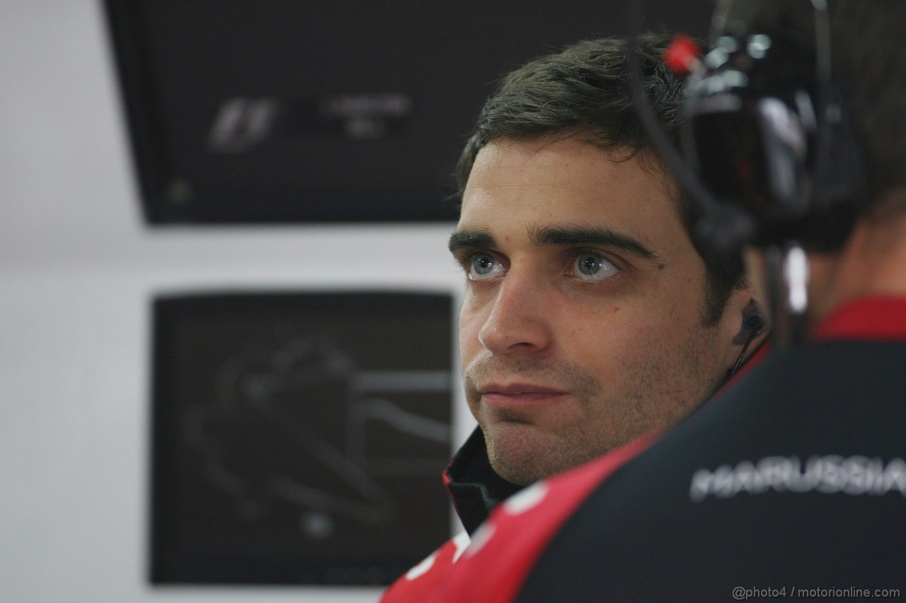 GP KOREA, 14.10.2011- Prove Libere 1, Venerdi', Jerome D'Ambrosio (BEL), Marussia Virgin Racing VR-02