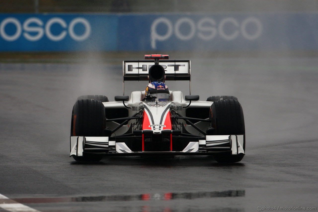 GP KOREA, 14.10.2011- Prove Libere 1, Venerdi', Daniel Ricciardo (AUS), HRT Formula One Team 