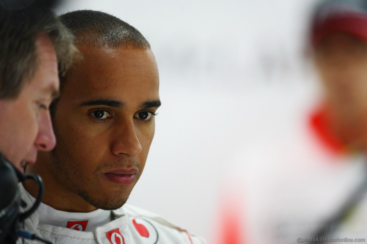 GP KOREA, 14.10.2011- Prove Libere 1, Venerdi', Lewis Hamilton (GBR), McLaren  Mercedes, MP4-26 