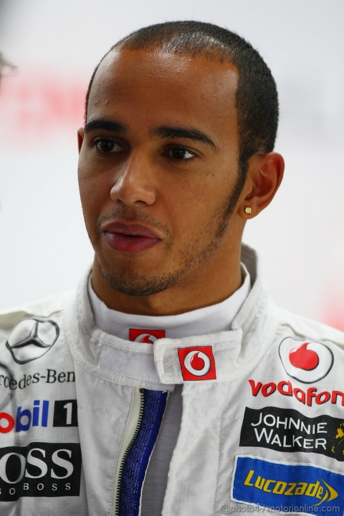 GP KOREA, 14.10.2011- Prove Libere 1, Venerdi', Lewis Hamilton (GBR), McLaren Mercedes, MP4-26