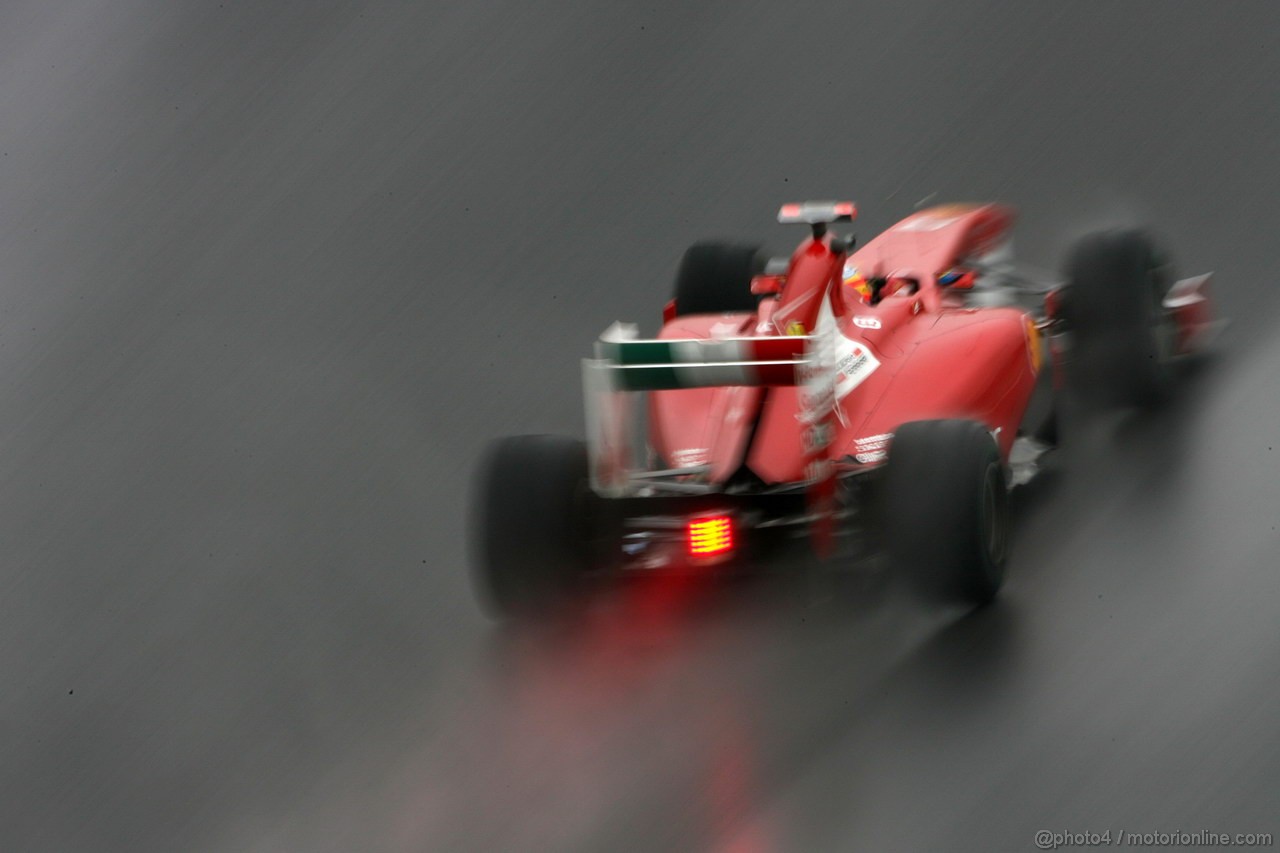 GP KOREA, 14.10.2011- Prove Libere 2, Venerdi', Fernando Alonso (ESP), Ferrari, F-150 Italia 