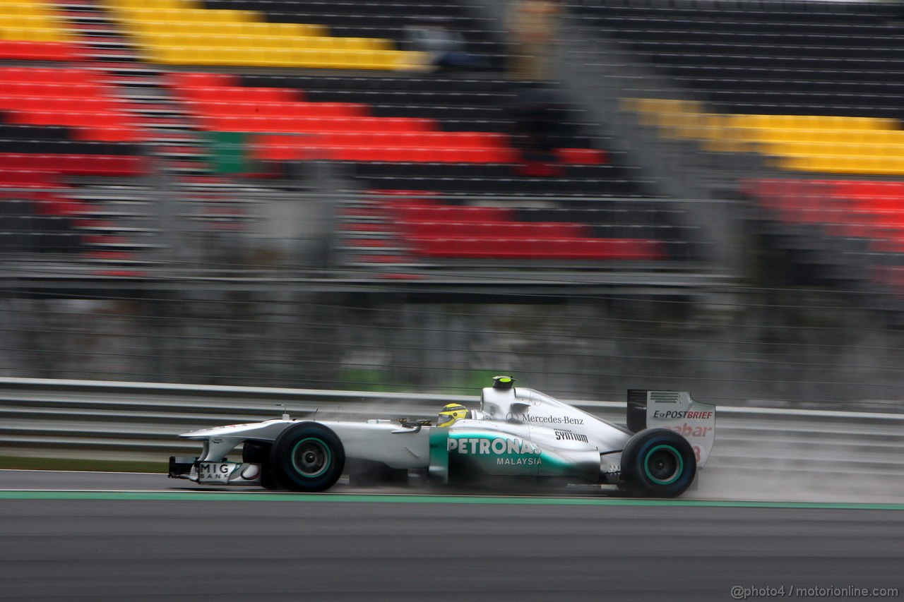 GP KOREA, 14.10.2011- Prove Libere 2, Venerdi', Nico Rosberg (GER), Mercedes GP Petronas F1 Team, MGP W02 