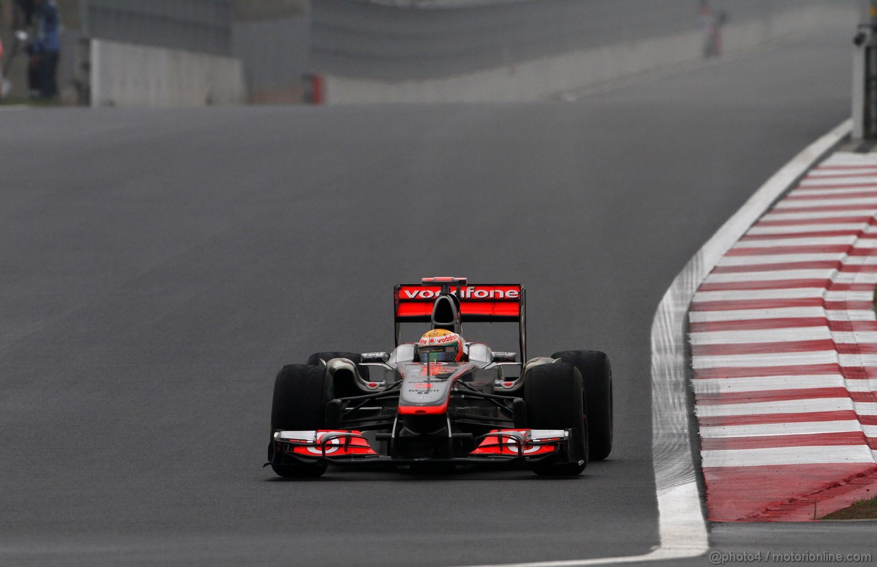 GP KOREA, 14.10.2011- Prove Libere 2, Venerdi', Lewis Hamilton (GBR), McLaren Mercedes, MP4-26