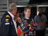 GP KOREA, 14.10.2011- Prove Libere 1, Venerdi', Sebastian Vettel (GER), Red Bull Racing, RB7 e Helmut Marko (AUT), Red Bull Racing, Red Bull Advisor 