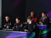 GP KOREA, 14.10.2011- Conferenza Stampa, Paul Hembery, Pirelli Motorspor Director, Martin Whitmarsh (GBR), Chief Executive Officer Mclaren, Christian Horner (GBR), Red Bull Racing, Sporting Director e Ross Brawn (GBR), Team Principal, Mercedes GP