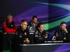 GP KOREA, 14.10.2011- Conferenza Stampa, Paul Hembery, Pirelli Motorspor Director, Martin Whitmarsh (GBR), Chief Executive Officer Mclaren, Christian Horner (GBR), Red Bull Racing, Sporting Director e Ross Brawn (GBR), Team Principal, Mercedes GP