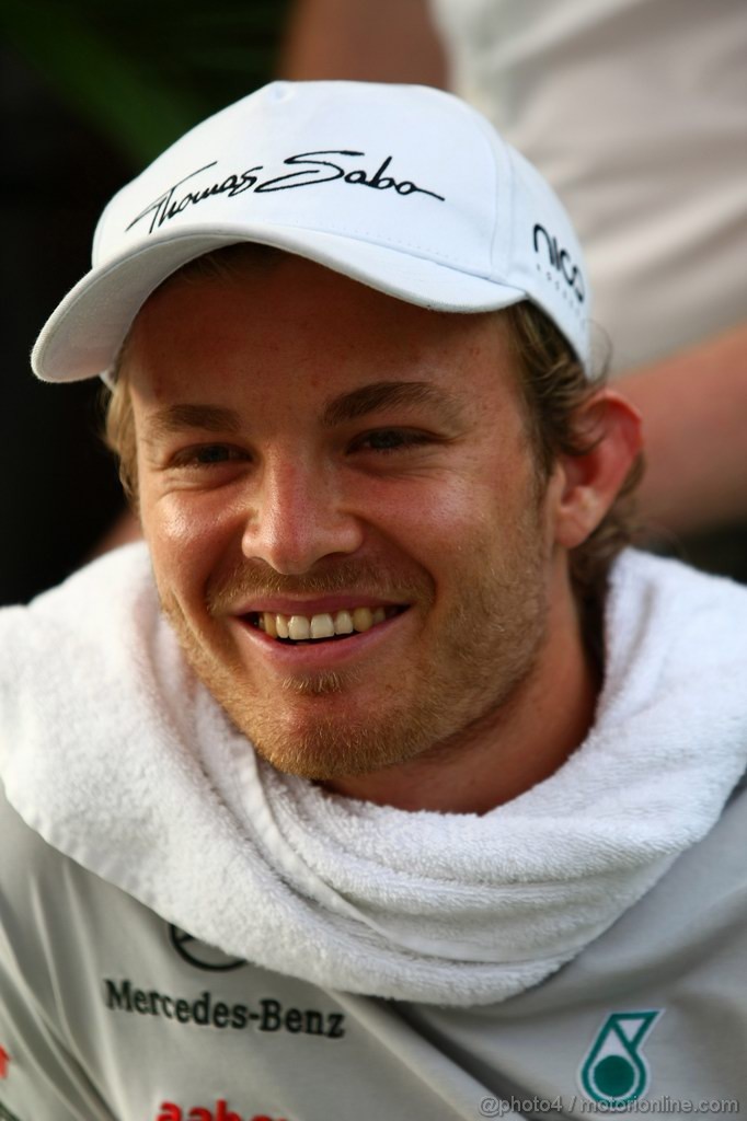 GP MALESIA, 10.04.2011- Nico Rosberg (GER), Mercedes GP Petronas F1 Team, MGP W02 