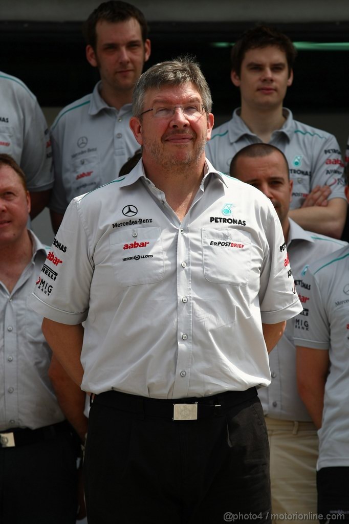 GP MALESIA, 10.04.2011- Ross Brawn (GBR), Team Principal, Mercedes GP