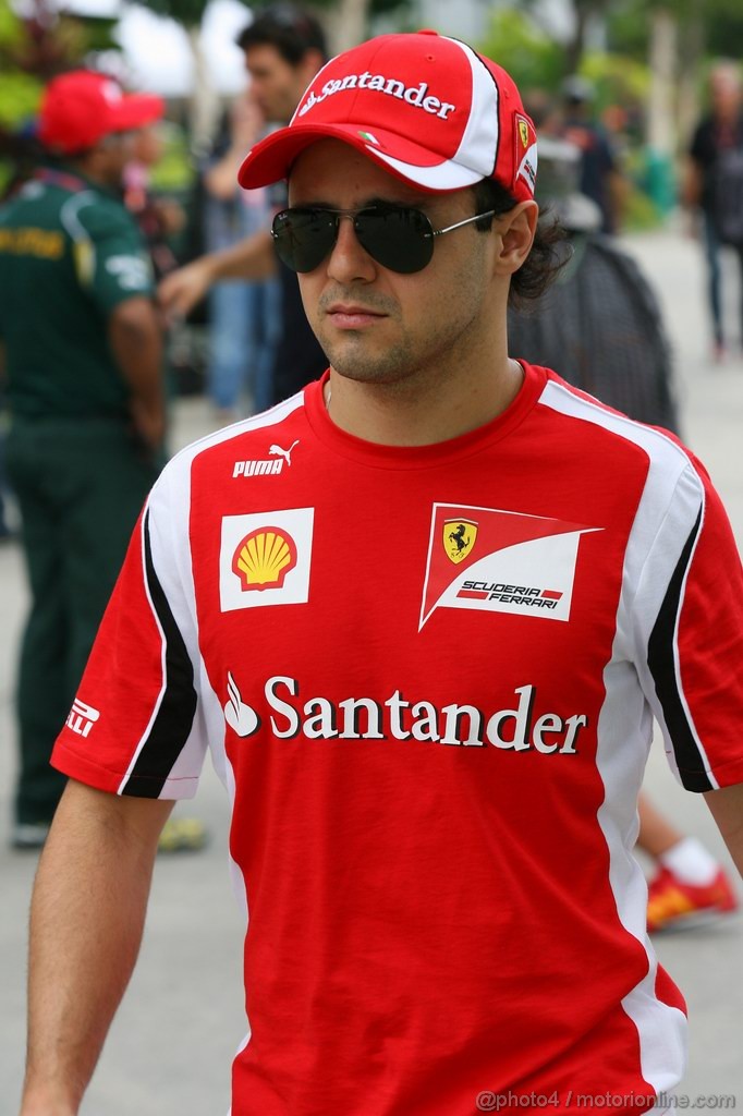 GP MALESIA, 10.04.2011- Felipe Massa (BRA), Ferrari, F-150 Italia 