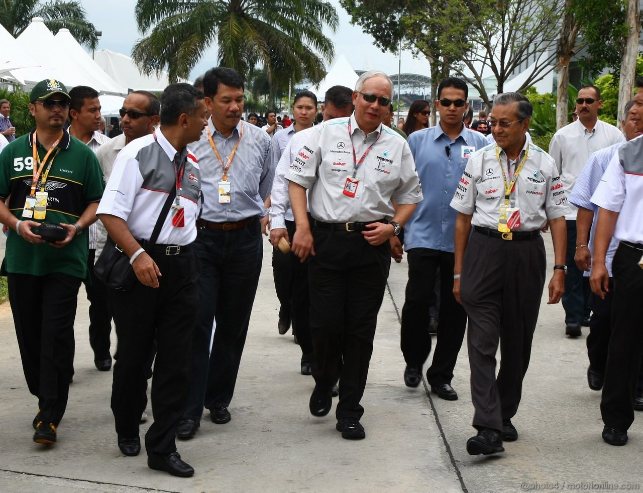 GP MALESIA, 10.04.2011- Datuk Seri Najib Razak, Prime Minister Malaysia