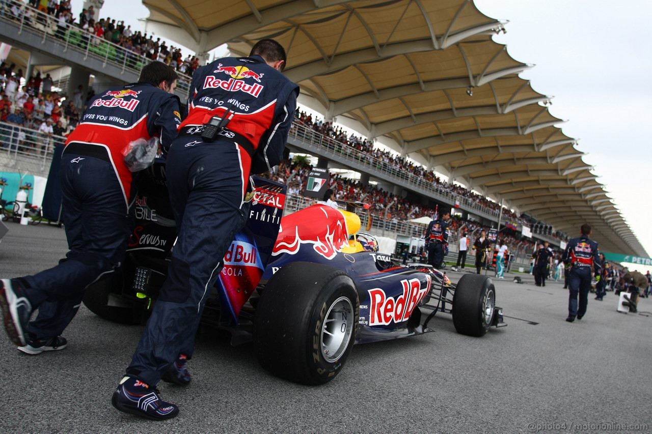 GP MALESIA, 10.04.2011- Gara, Sebastian Vettel (GER), Red Bull Racing, RB7 
