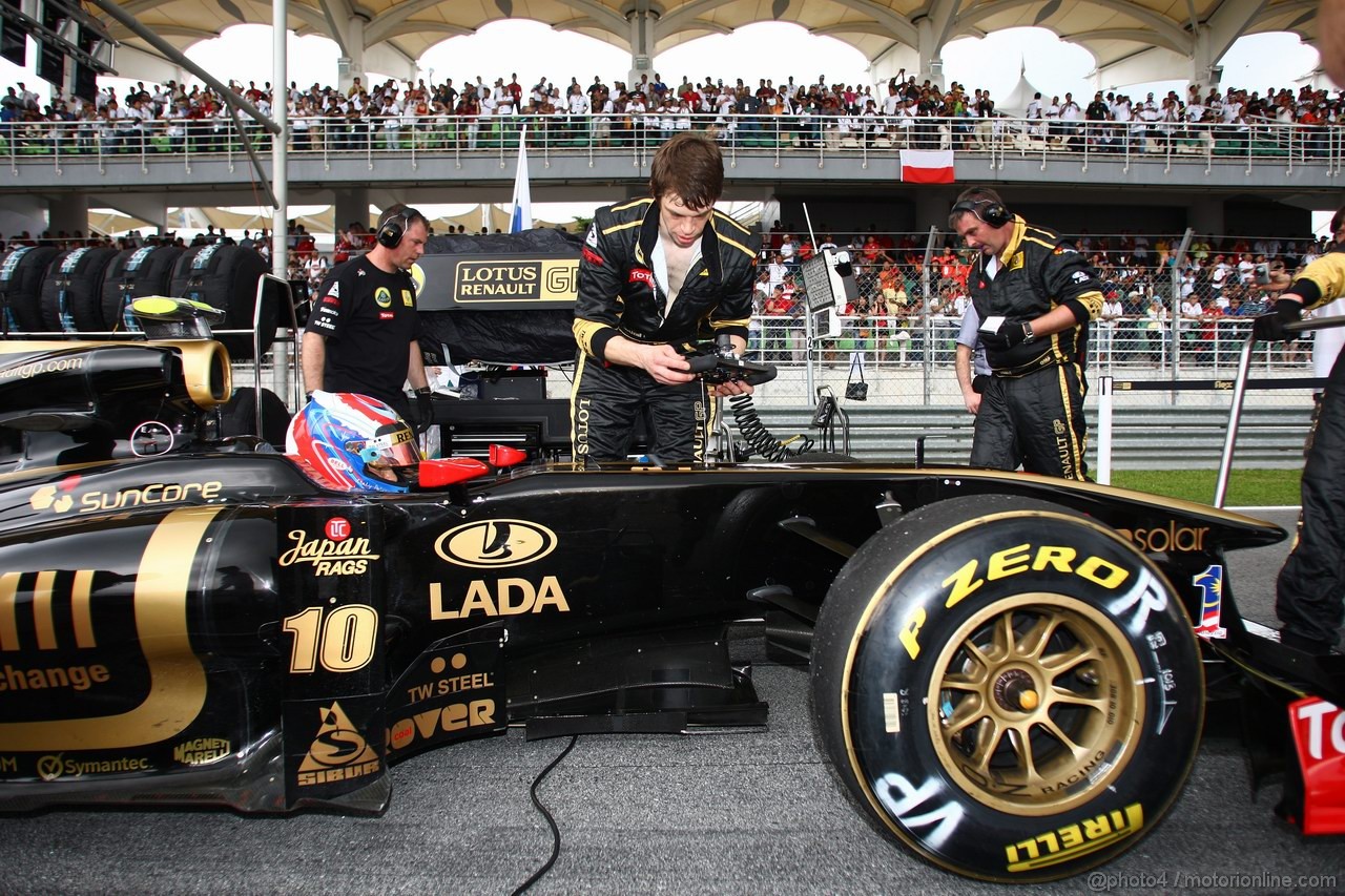 GP MALESIA, 10.04.2011- Gara, Vitaly Petrov (RUS), Lotus Renault GP, R31 