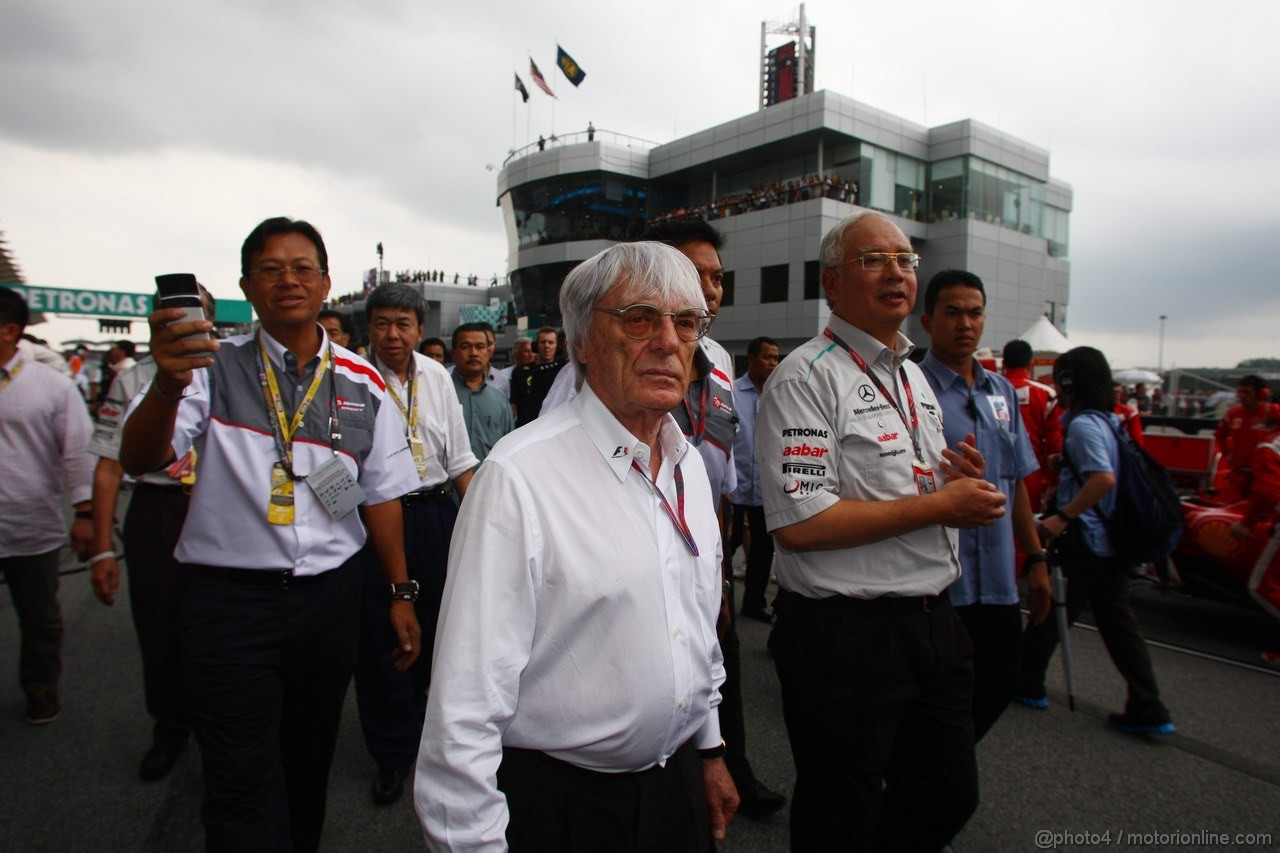 GP MALESIA, 10.04.2011- Gara, Bernie Ecclestone (GBR), President e CEO of Formula One Management  