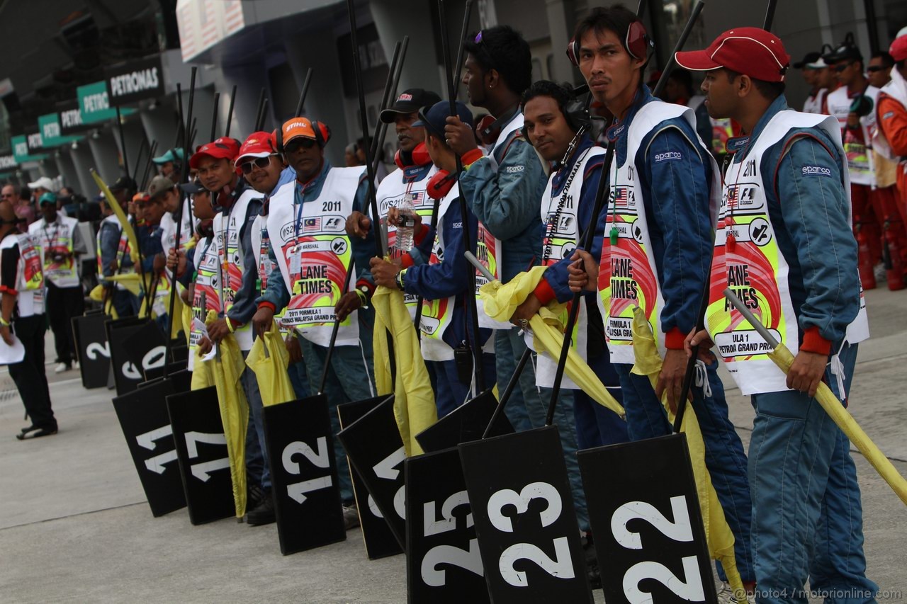 GP MALESIA, 10.04.2011- Gara, Steward