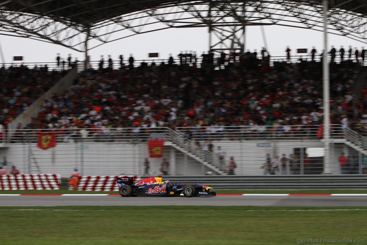 GP MALESIA, 10.04.2011- Gara, Sebastian Vettel (GER), Red Bull Racing, RB7 