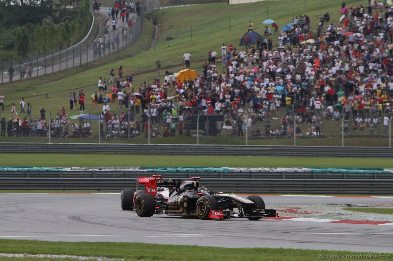 GP MALESIA, 10.04.2011- Gara, Nick Heidfeld (GER) Lotus Renault GP R31  