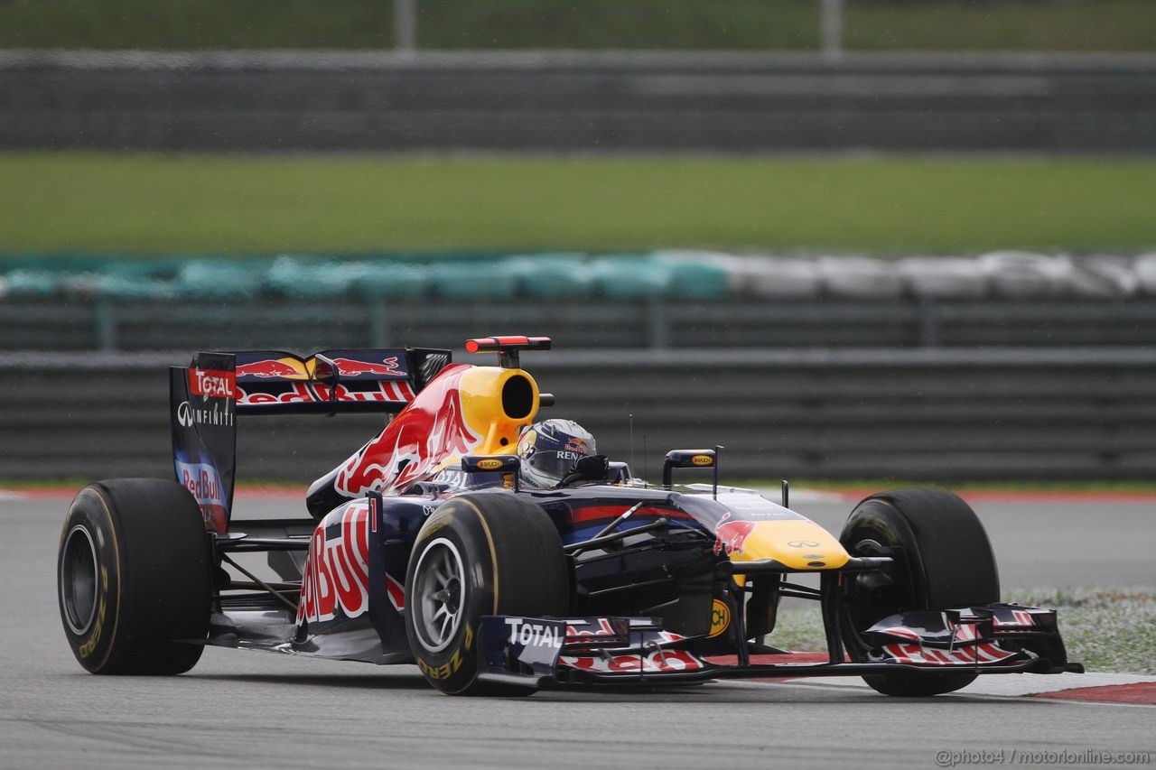GP MALESIA, 10.04.2011- Gara, Sebastian Vettel (GER), Red Bull Racing, RB7 