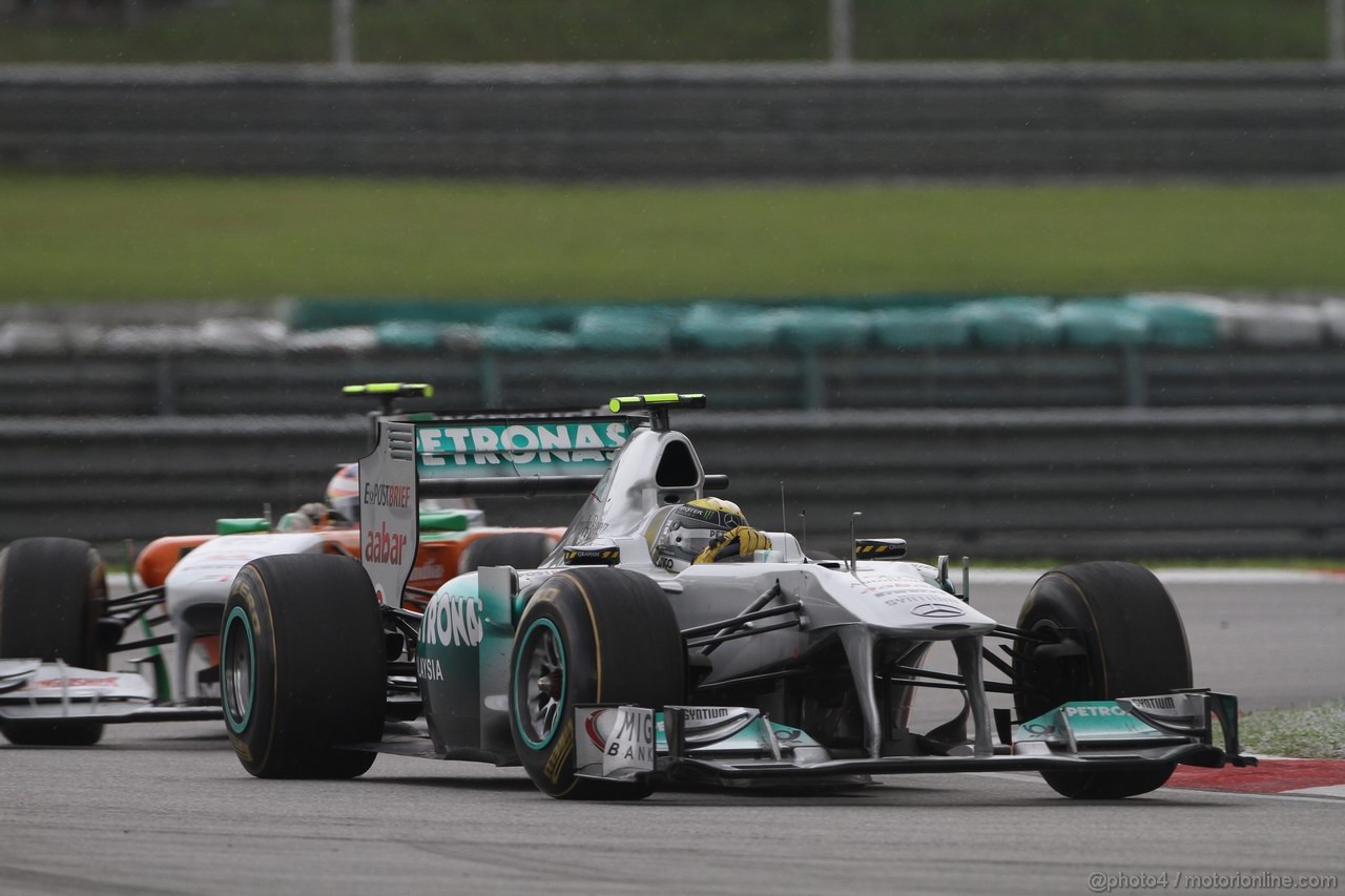 GP MALESIA, 10.04.2011- Gara, Nico Rosberg (GER), Mercedes GP Petronas F1 Team, MGP W02 