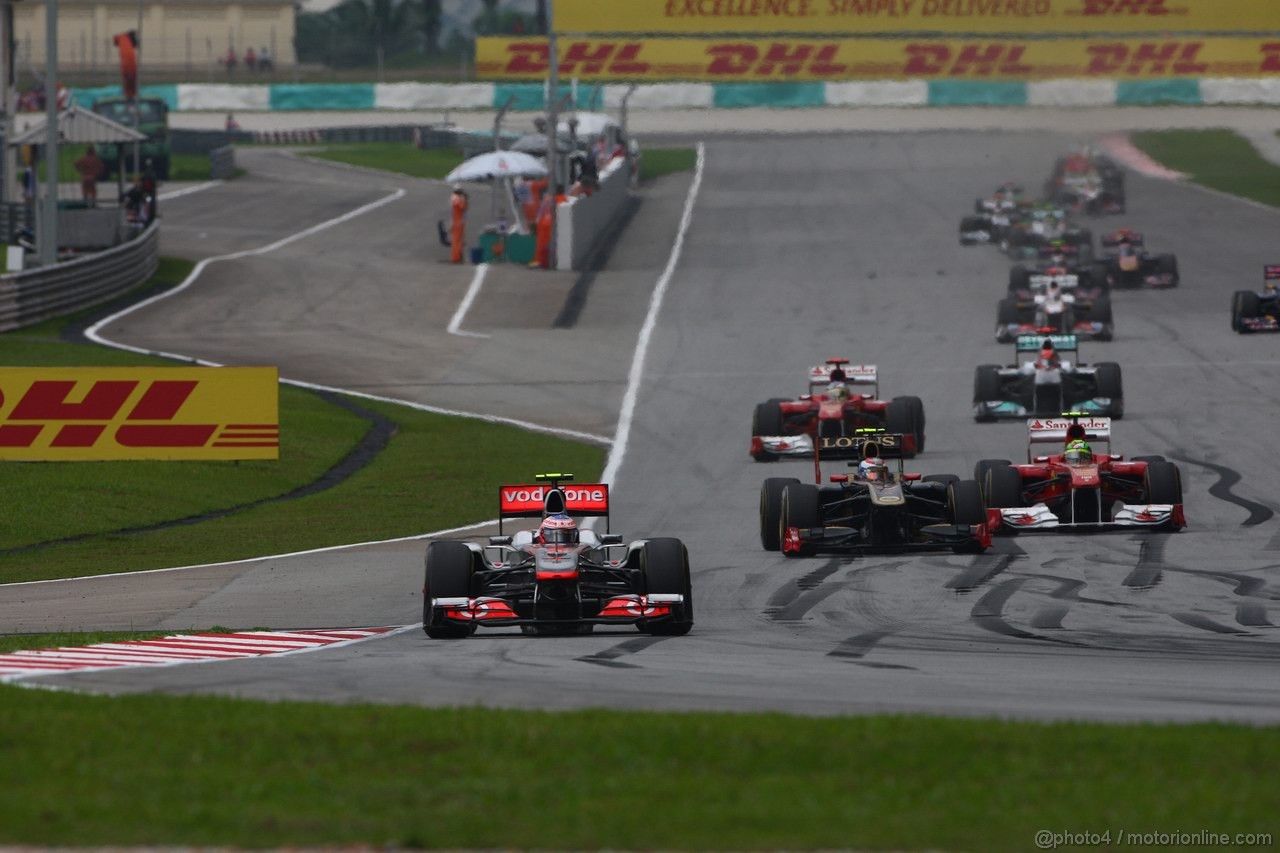 GP MALESIA, 10.04.2011- Gara, Jenson Button (GBR), McLaren  Mercedes, MP4-26 