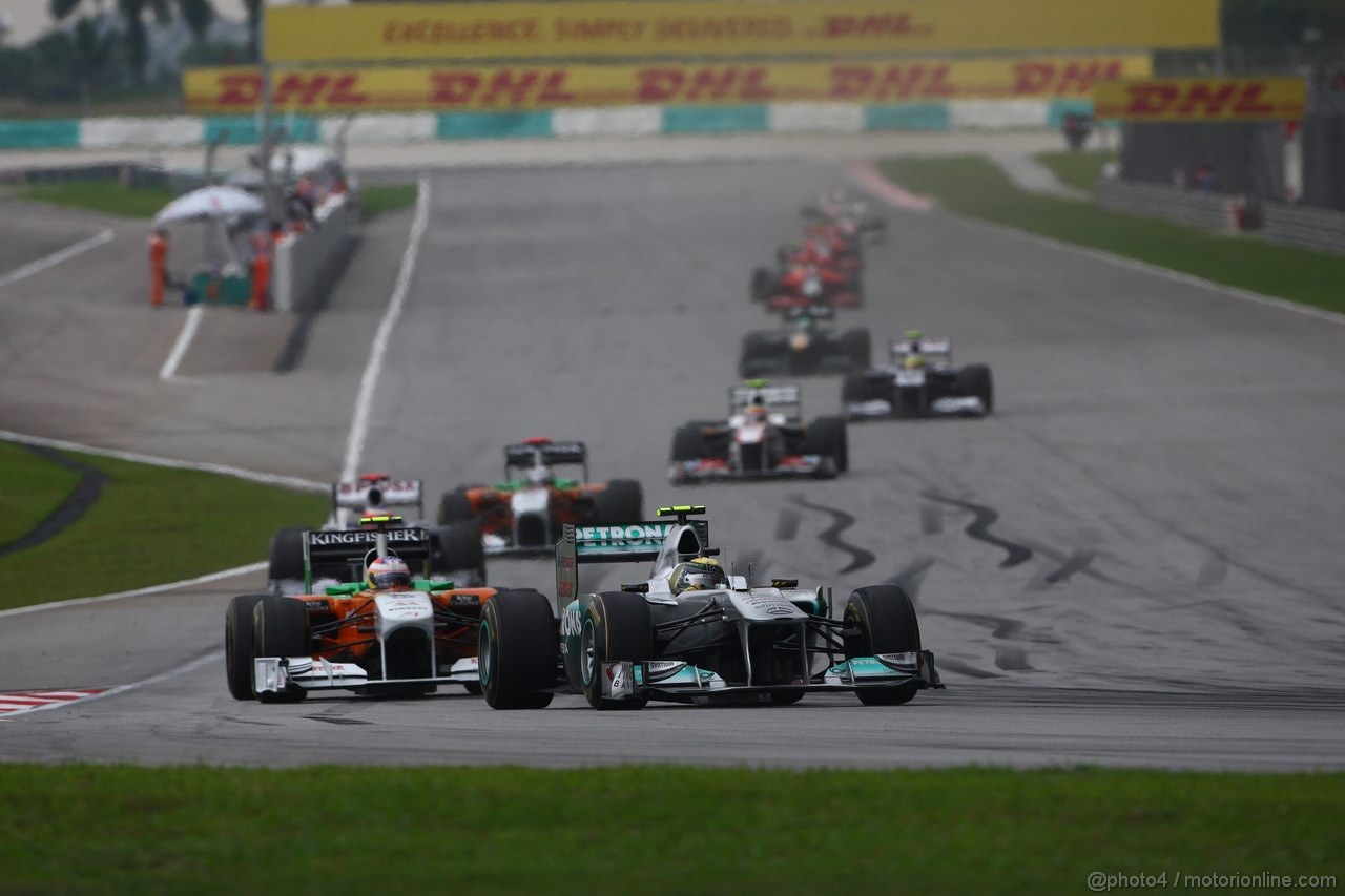 GP MALESIA, 10.04.2011- Gara, Nico Rosberg (GER), Mercedes GP Petronas F1 Team, MGP W02 