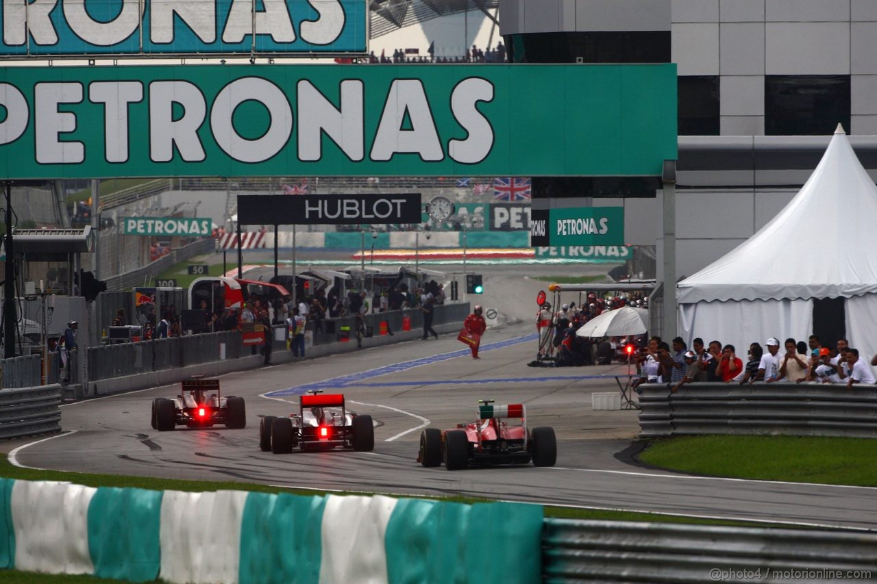 GP MALESIA, 10.04.2011- Gara, Felipe Massa (BRA), Ferrari, F-150 Italia 