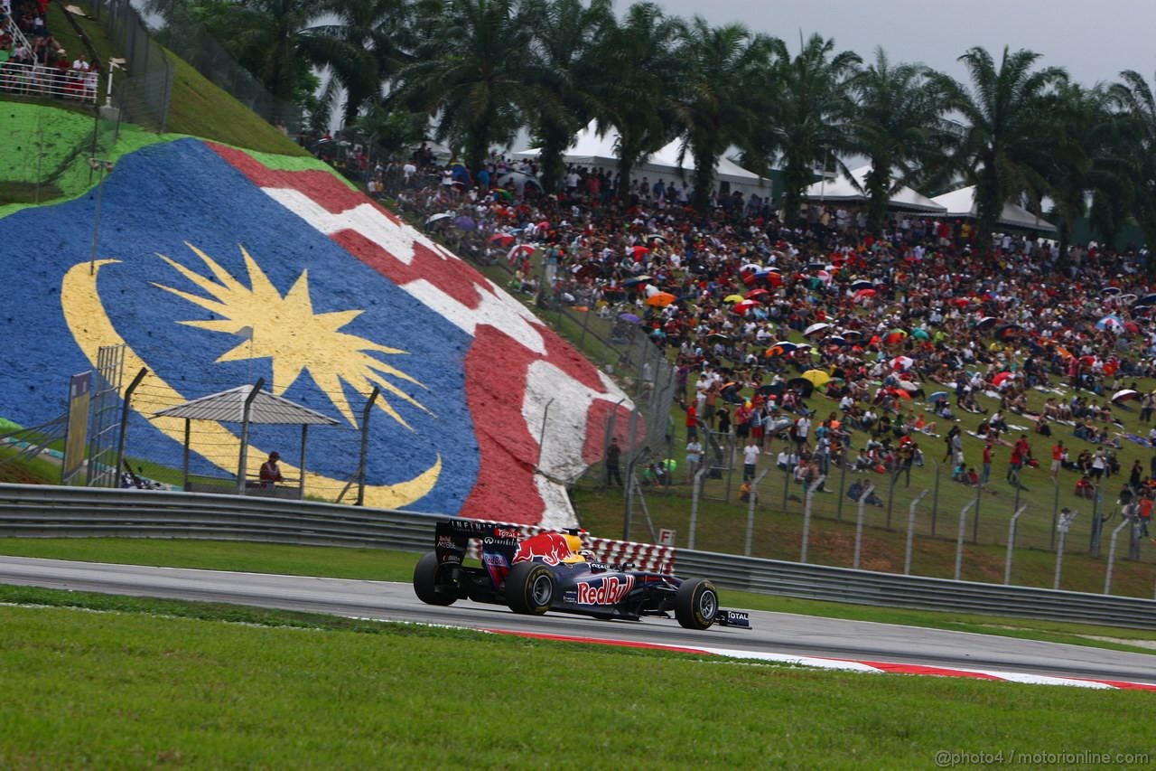 GP MALESIA, 10.04.2011- Gara, Sebastian Vettel (GER), Red Bull Racing, RB7