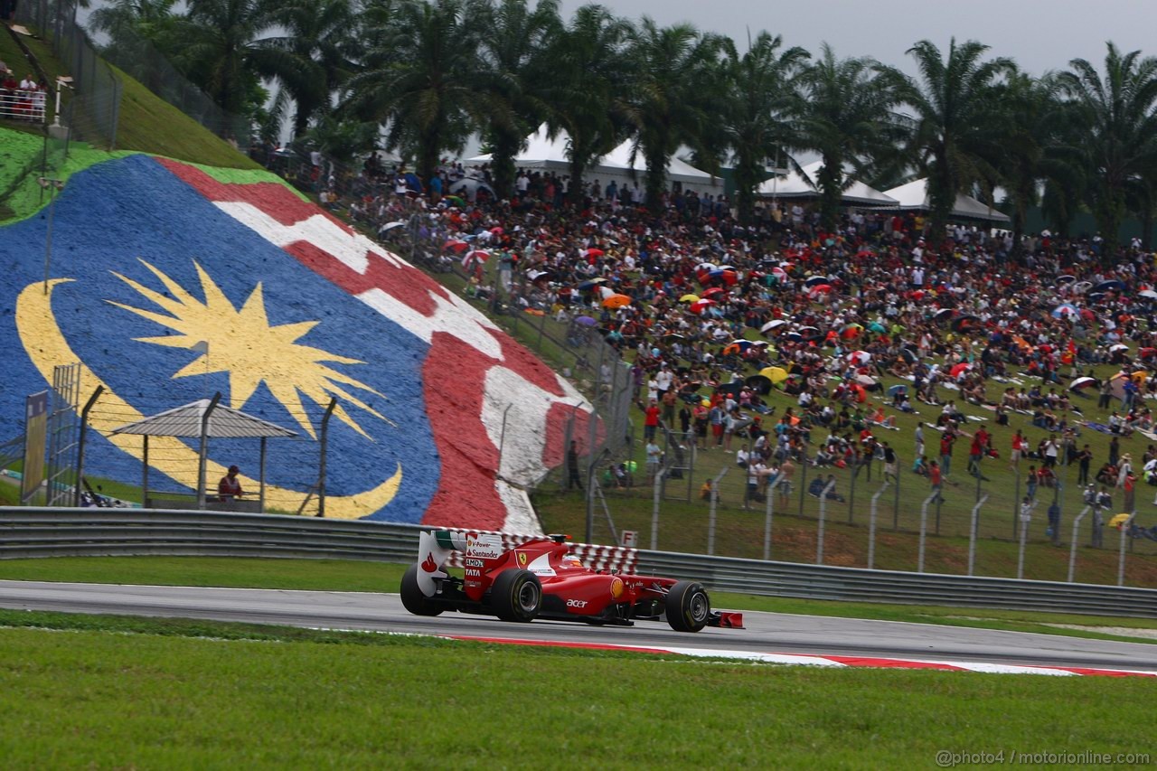 GP MALESIA, 10.04.2011- Gara, Fernando Alonso (ESP), Ferrari, F-150 Italia 