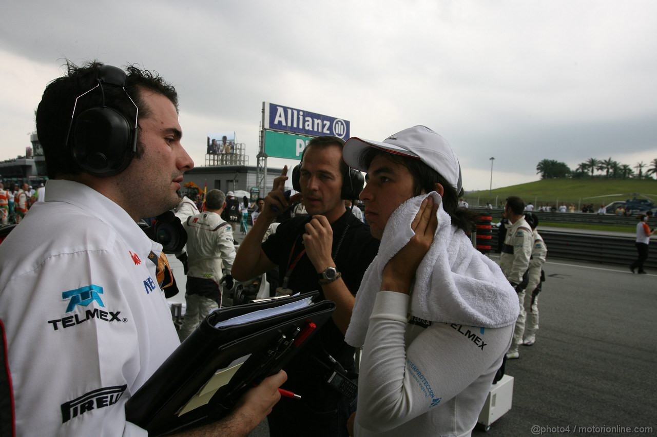 GP MALESIA, 10.04.2011- Gara, Sergio Pérez (MEX), Sauber F1 Team C30 