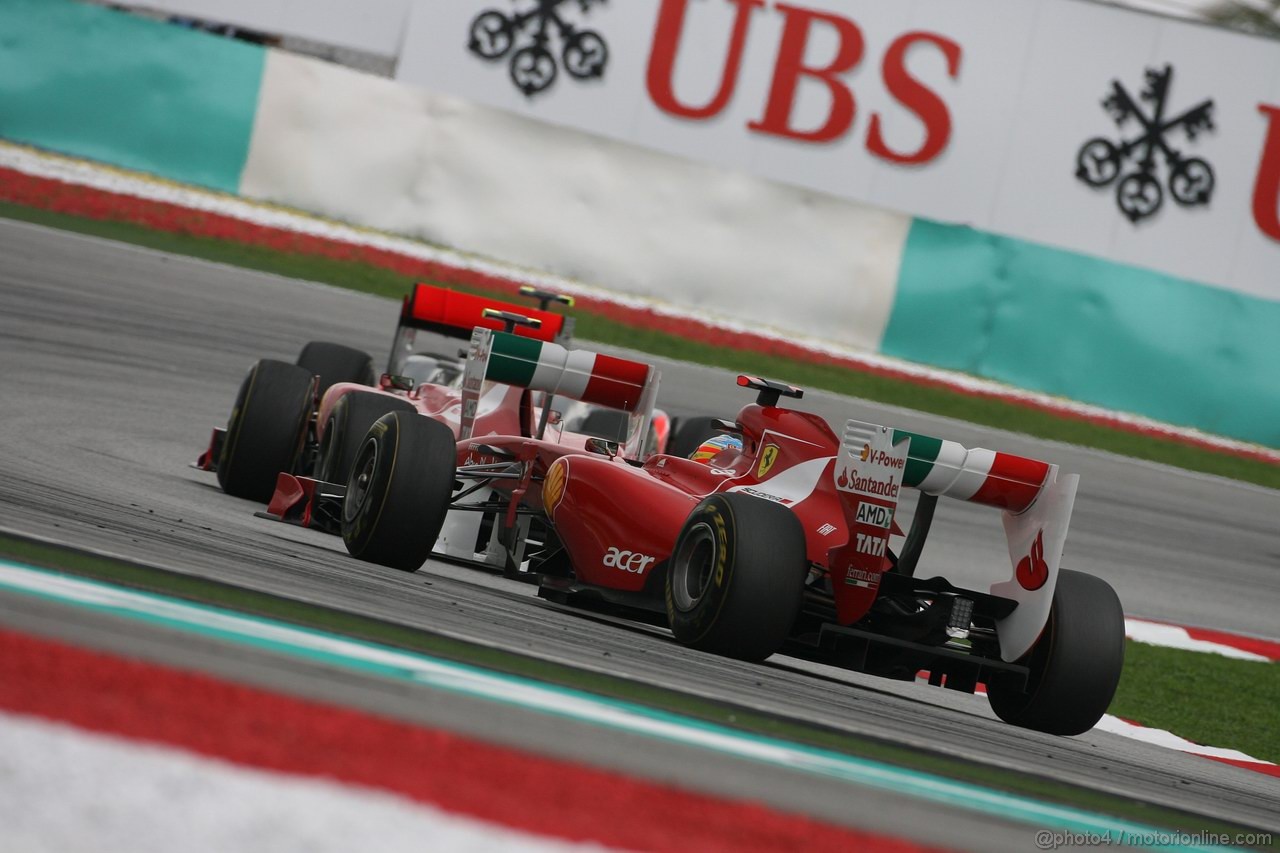 GP MALESIA, 10.04.2011- Gara, Fernando Alonso (ESP), Ferrari, F-150 Italia 