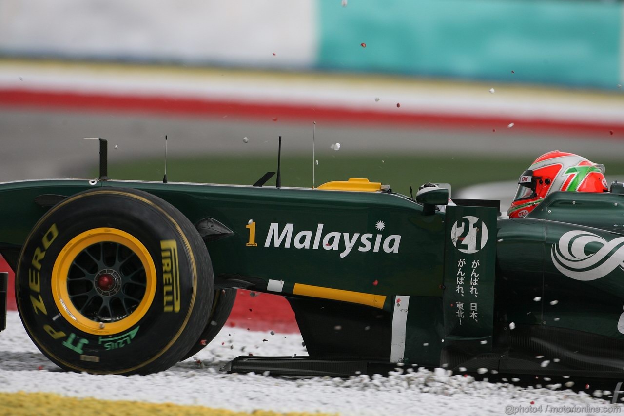 GP MALESIA, 10.04.2011- Gara, Jarno Trulli (ITA), Team Lotus, TL11