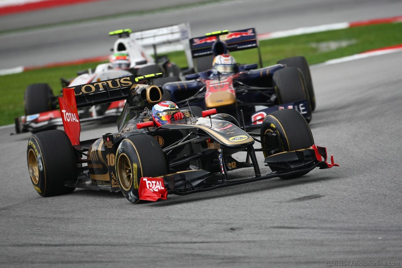 GP MALESIA, 10.04.2011- Gara, Vitaly Petrov (RUS), Lotus Renault GP, R31 
