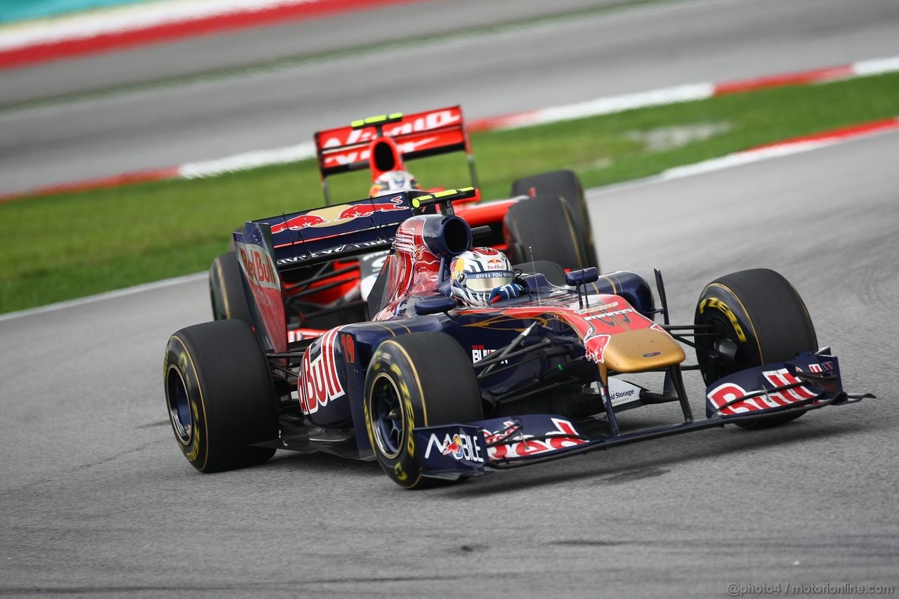 GP MALESIA, 10.04.2011- Gara, Jaime Alguersuari (SPA), Scuderia Toro Rosso, STR6 