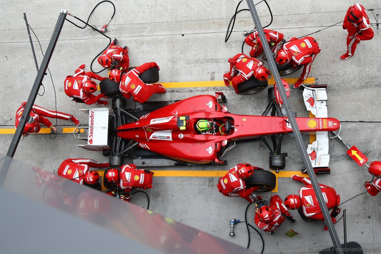 GP MALESIA, 10.04.2011- Gara, Felipe Massa (BRA), Ferrari, F-150 Italia