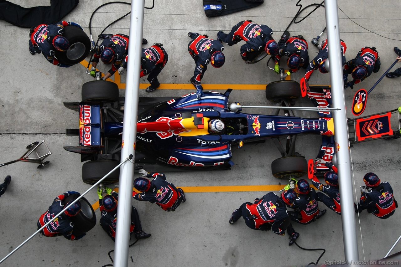 GP MALESIA, 10.04.2011- Gara, Sebastian Vettel (GER), Red Bull Racing, RB7 