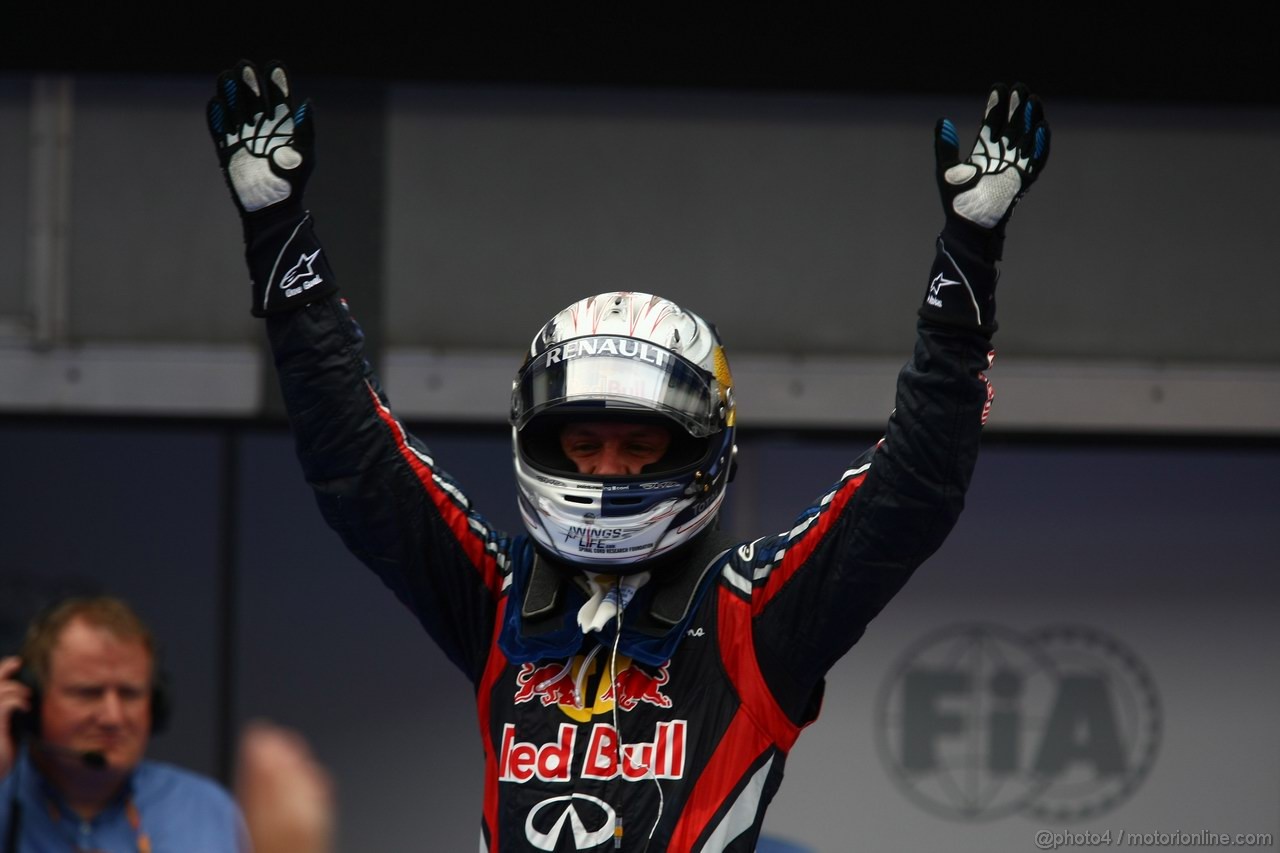 GP MALESIA, 10.04.2011- Gara, Sebastian Vettel (GER), Red Bull Racing, RB7 vincitore 