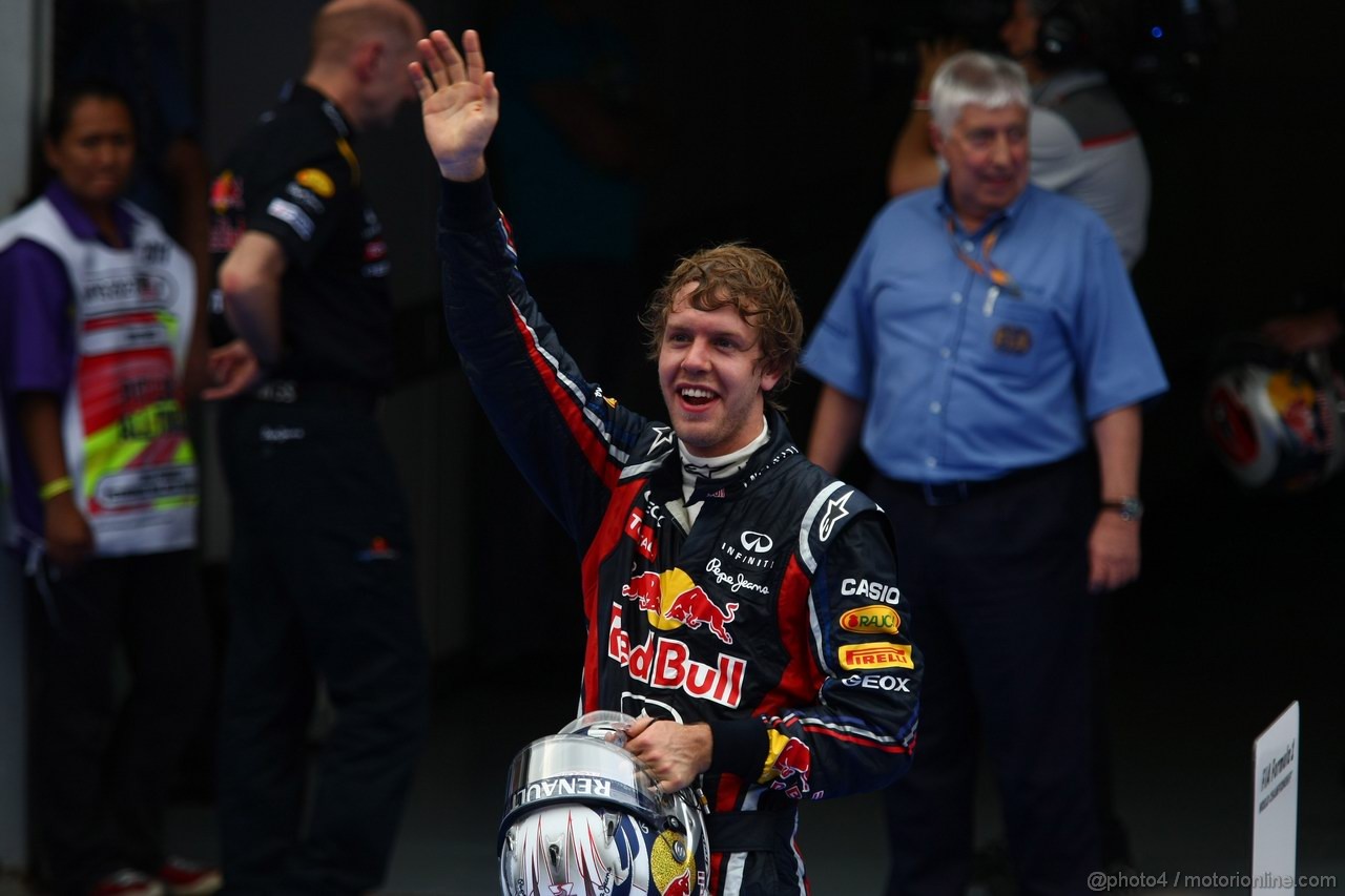 GP MALESIA, 10.04.2011- Gara, Sebastian Vettel (GER), Red Bull Racing, RB7 vincitore 