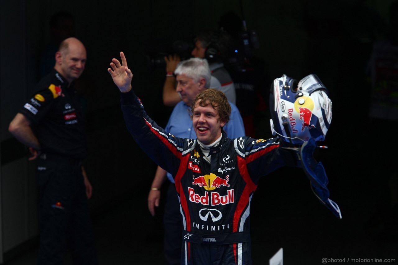 GP MALESIA, 10.04.2011- Gara, Sebastian Vettel (GER), Red Bull Racing, RB7 vincitore 